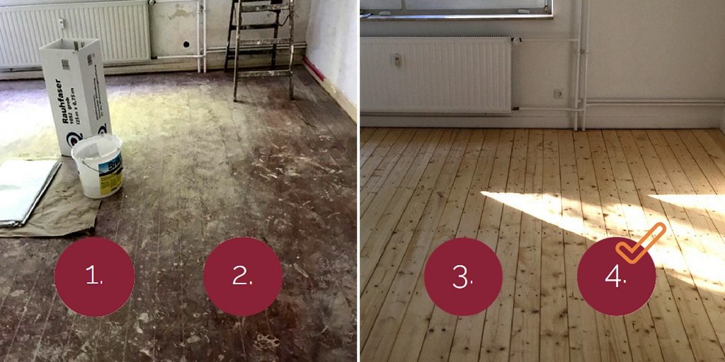 Kostencheck Bodenrenovierung: Erfahren Sie, was die Renovierung Ihres Bodens kostet.