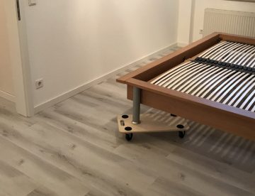 Laminat in möblierten Räumen verlegen | Parkett Remel