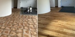 Fliesenboden renovieren mit Vinyl, Parkett oder Laminat